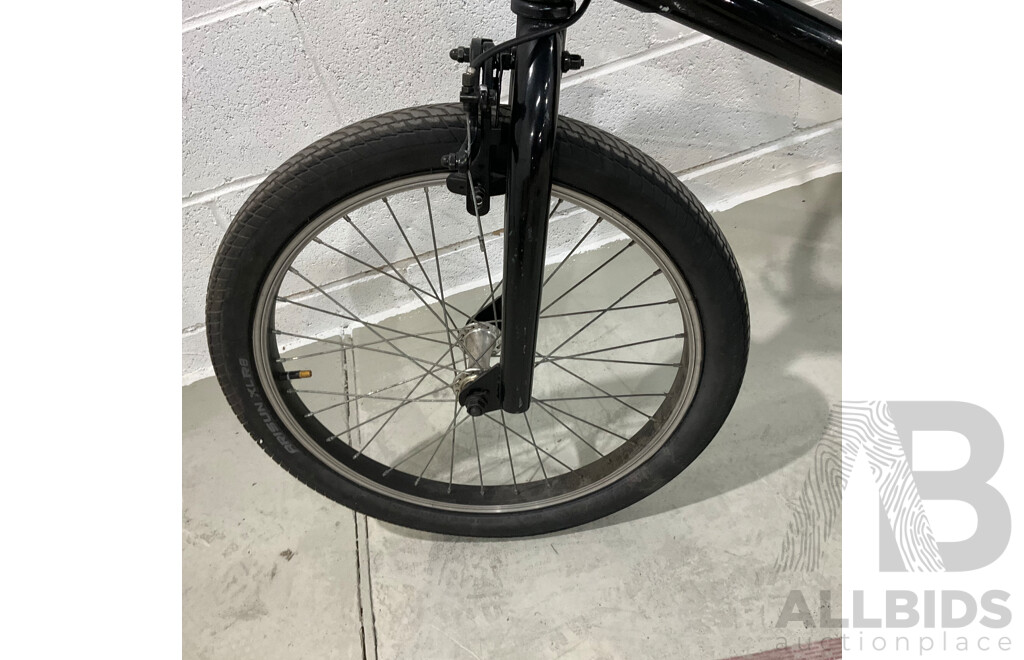 Black BMX Bike