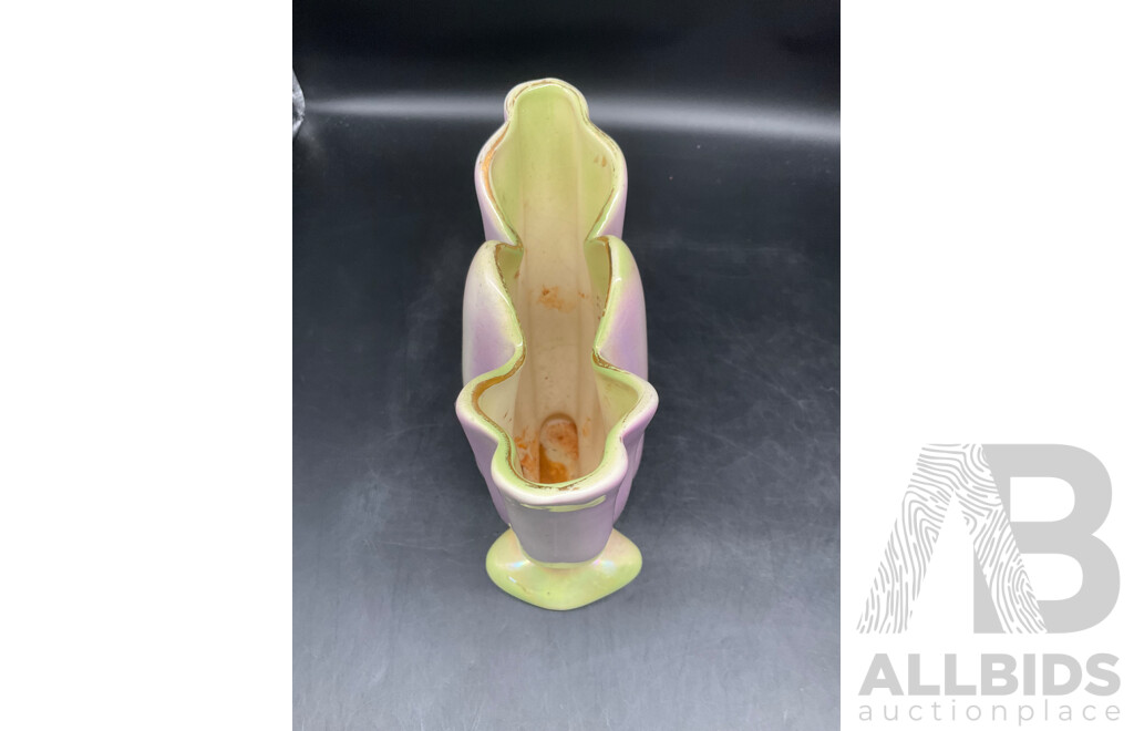 Vintage  Australian Studio Pottery Vase, Studio Anna Vase, Vintage Channel Vase - Lot of 3