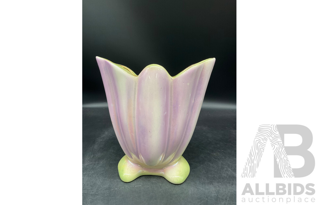 Vintage  Australian Studio Pottery Vase, Studio Anna Vase, Vintage Channel Vase - Lot of 3