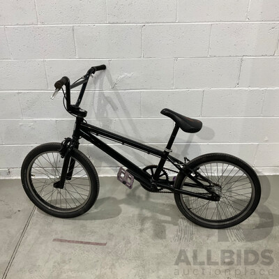 Black BMX Bike