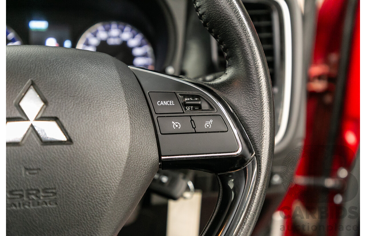 07/2019 Mitsubishi Outlander ES (AWD) ZL MY19 4d Wagon Red Metallic 2.4L - 7 Seater