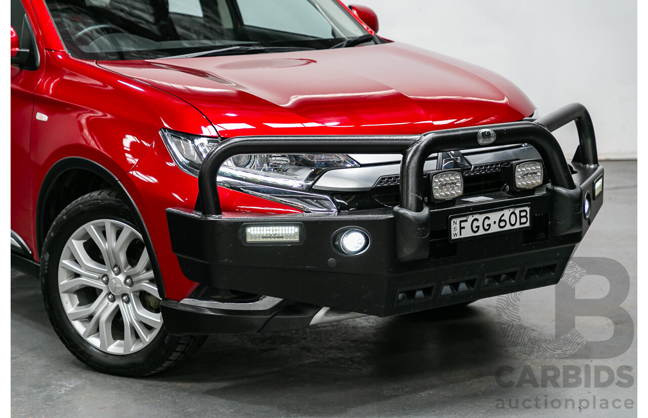 07/2019 Mitsubishi Outlander ES (AWD) ZL MY19 4d Wagon Red Metallic 2.4L - 7 Seater