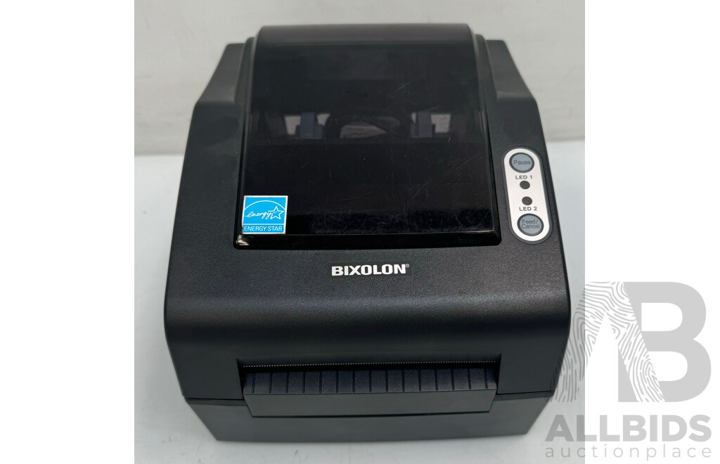 Bixolon (SLP-DX420) Thermal Label Printer W/Power Supply