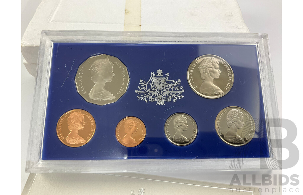 Australian RAM 1976 Six Proof Coin Set