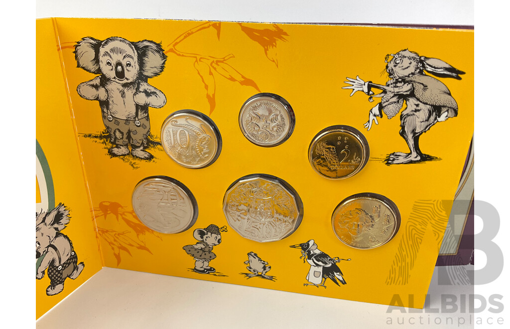 Australian RAM 2009 Baby Coin Set, Blinky Bill and 2007 Baby Coin Set, Magic Pudding