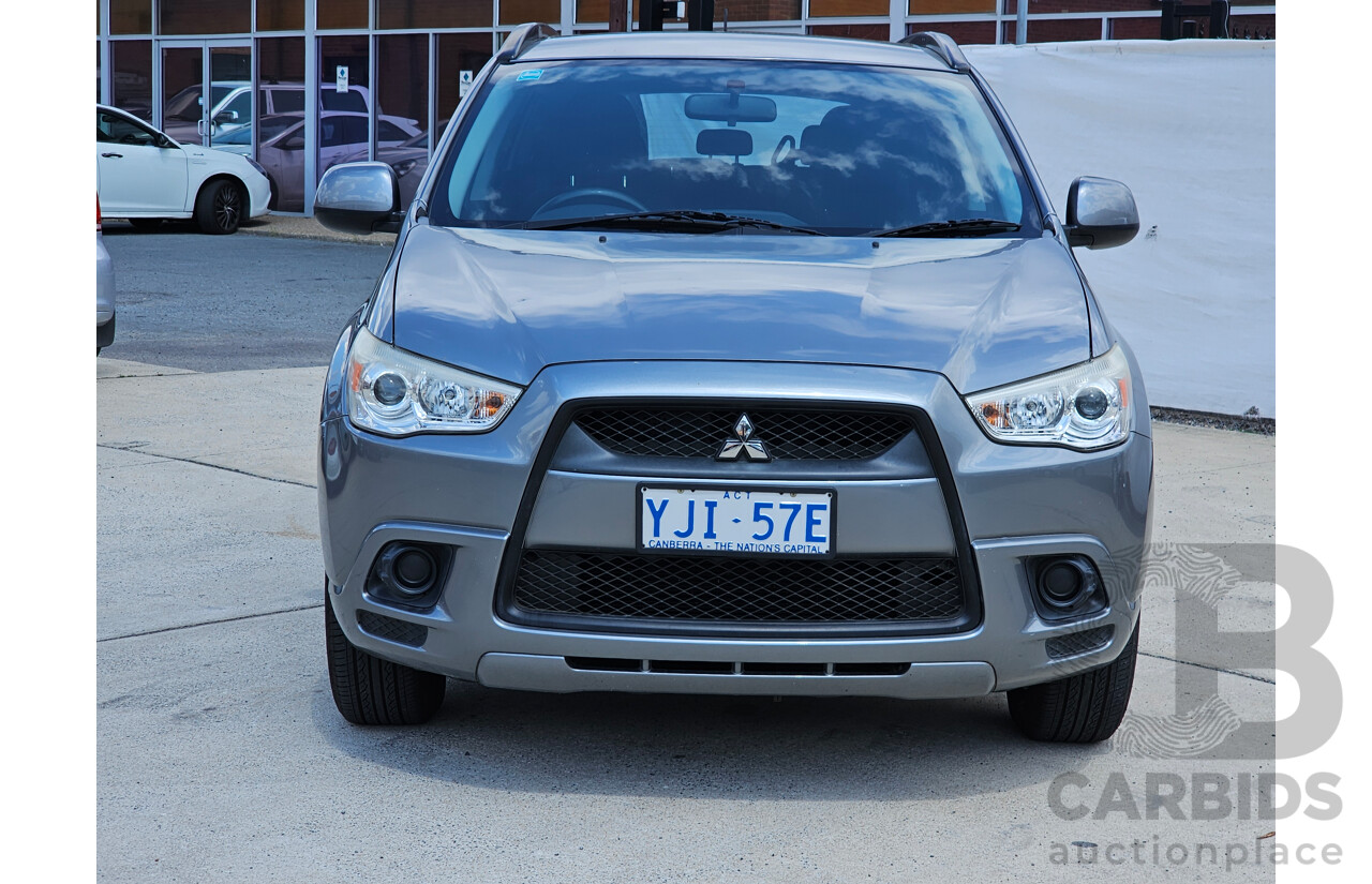 12/2010 Mitsubishi ASX (2wd) XA 4d Wagon Grey 2.0L