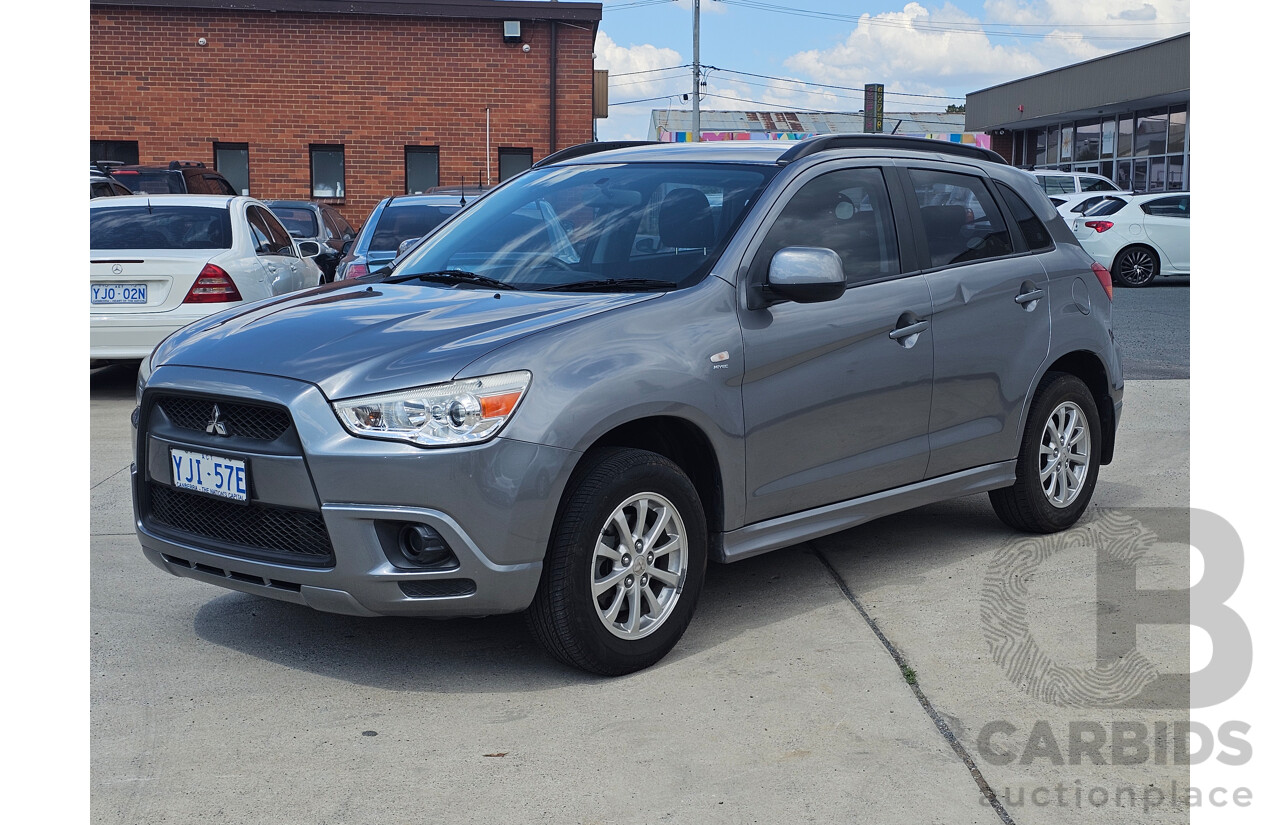 12/2010 Mitsubishi ASX (2wd) XA 4d Wagon Grey 2.0L