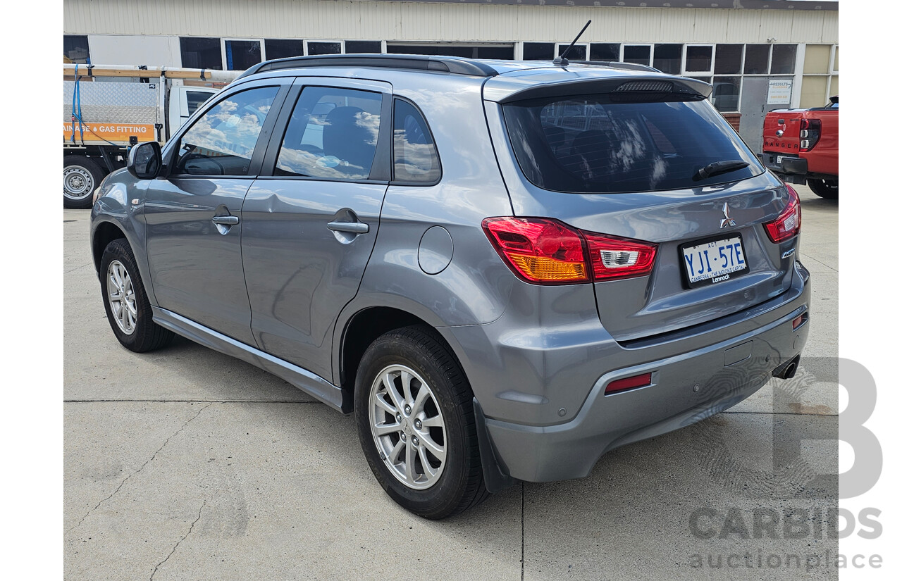 12/2010 Mitsubishi ASX (2wd) XA 4d Wagon Grey 2.0L