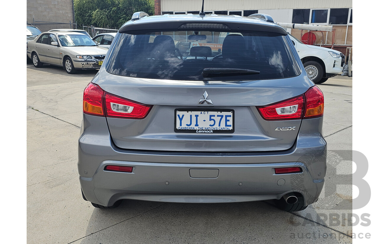 12/2010 Mitsubishi ASX (2wd) XA 4d Wagon Grey 2.0L