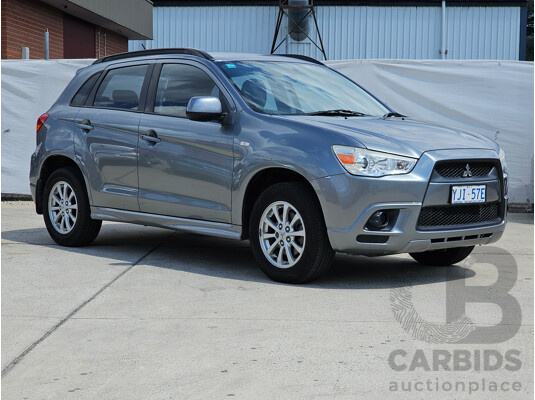 12/2010 Mitsubishi ASX (2wd) XA 4d Wagon Grey 2.0L