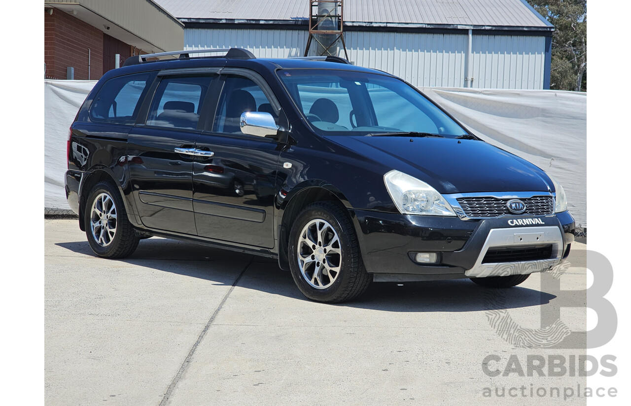 10/2007 Kia Grand Carnival (EX) VQ 4d Wagon Black 3.8L