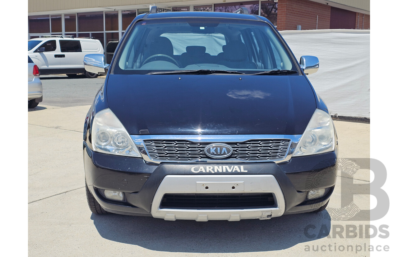 10/2007 Kia Grand Carnival (EX) VQ 4d Wagon Black 3.8L