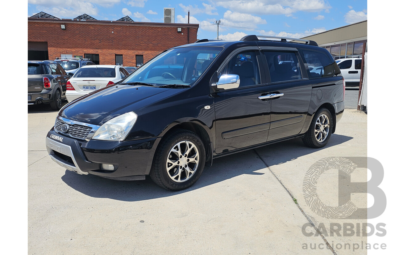 10/2007 Kia Grand Carnival (EX) VQ 4d Wagon Black 3.8L