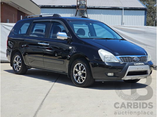 10/2007 Kia Grand Carnival (EX) VQ 4d Wagon Black 3.8L