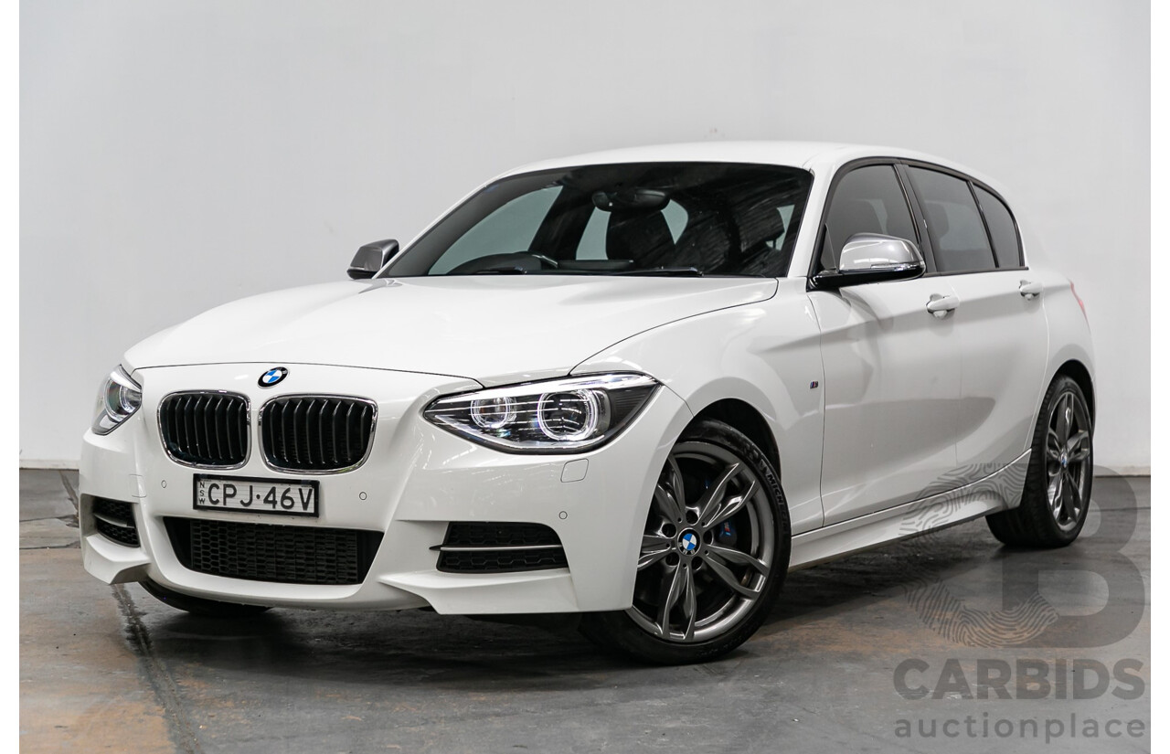 5/2014 BMW 1 Series M135i F20 MY14 5d Hatchback Alpine White Turbo 3.0L