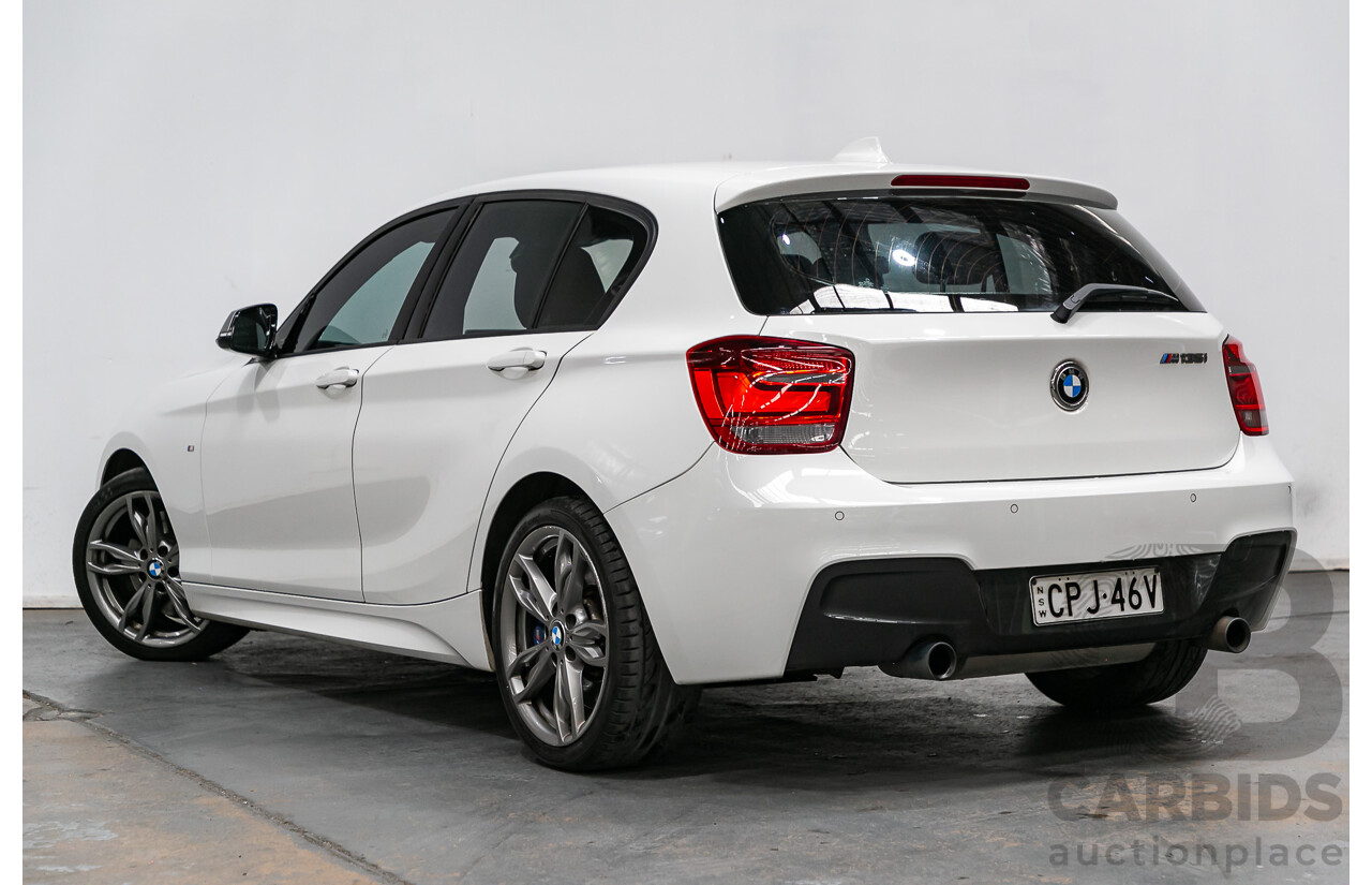 5/2014 BMW 1 Series M135i F20 MY14 5d Hatchback Alpine White Turbo 3.0L