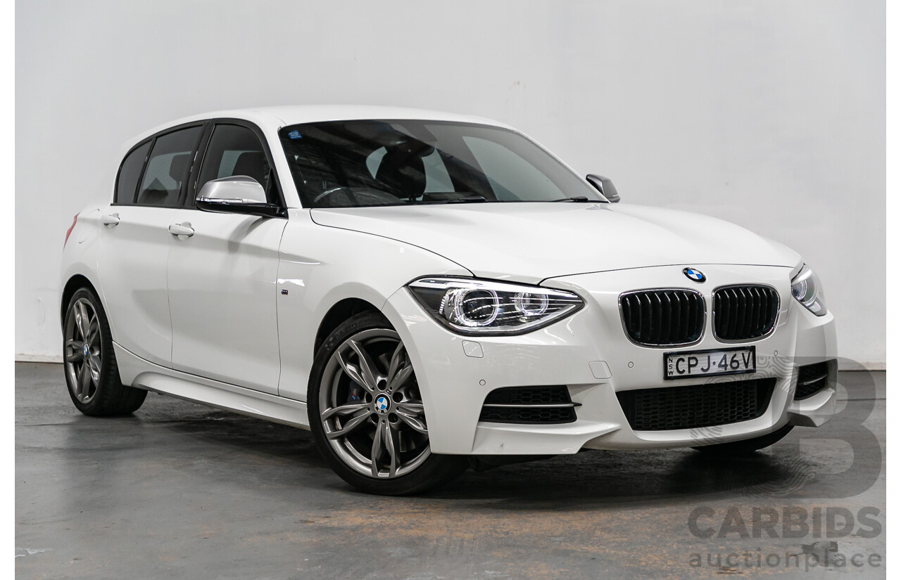 5/2014 BMW 1 Series M135i F20 MY14 5d Hatchback Alpine White Turbo 3.0L