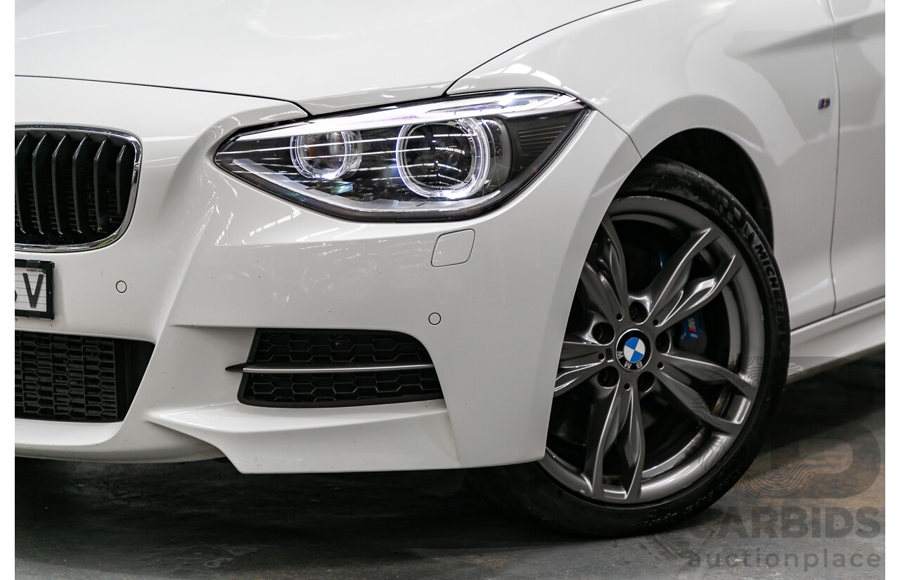 5/2014 BMW 1 Series M135i F20 MY14 5d Hatchback Alpine White Turbo 3.0L