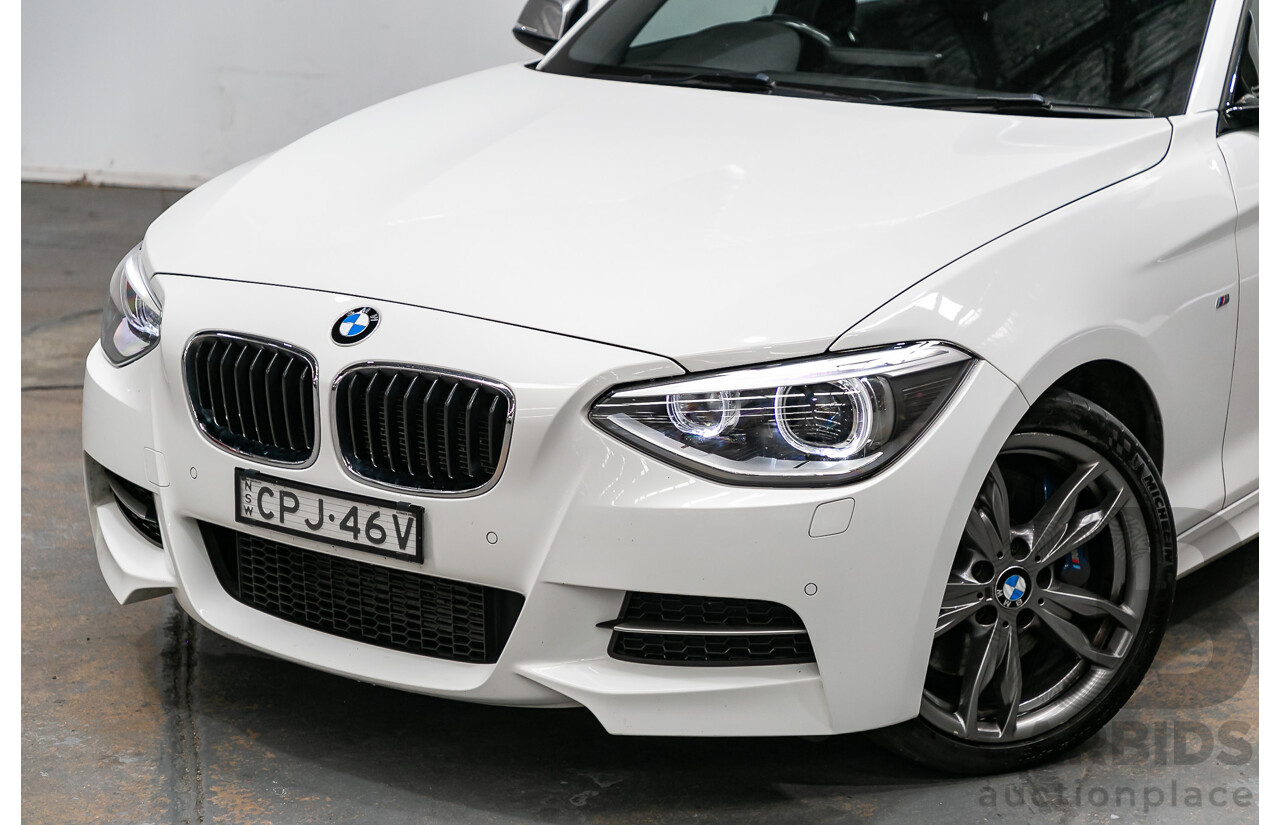 5/2014 BMW 1 Series M135i F20 MY14 5d Hatchback Alpine White Turbo 3.0L