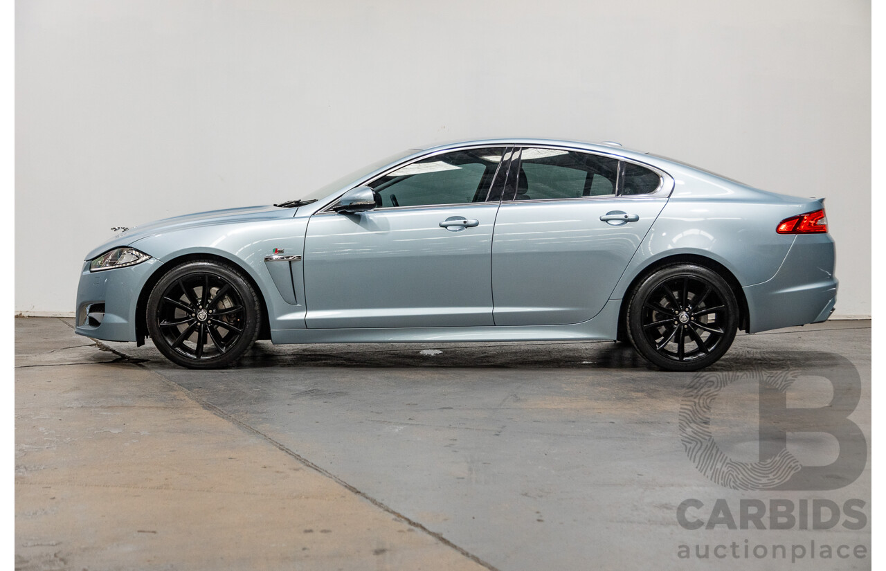 9/2012 Jaguar XF 3.0D S MY12 4d Sedan Crystal Blue Metallic Twin Turbo Diesel V6 3.0L