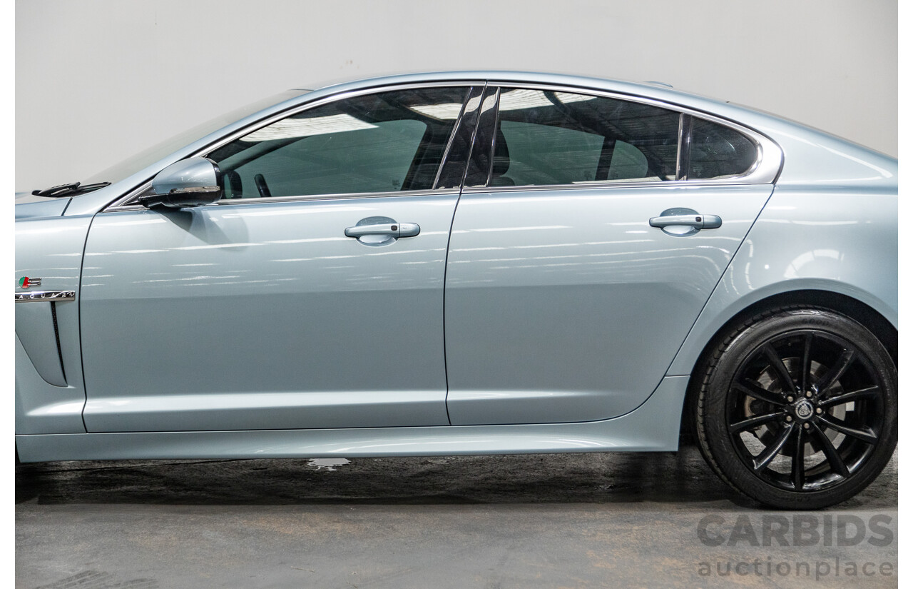 9/2012 Jaguar XF 3.0D S MY12 4d Sedan Crystal Blue Metallic Twin Turbo Diesel V6 3.0L