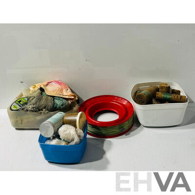 Collection of Vintage Fly-fishing Gear Including Hand Reels, Hooks and Much More