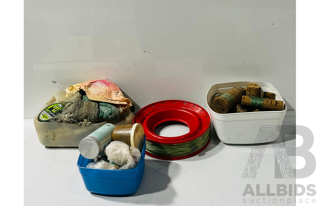 Collection of Vintage Fly-fishing Gear Including Hand Reels, Hooks and Much More