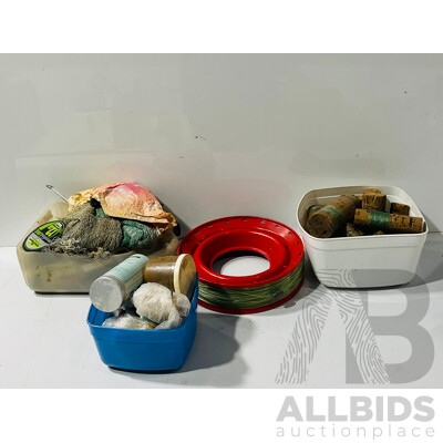 Collection of Vintage Fly-fishing Gear Including Hand Reels, Hooks and Much More
