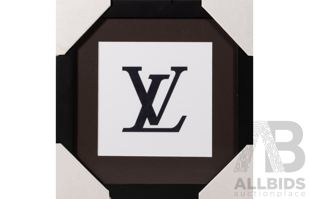 Collection of Three Designer Label Advertisements, Chanel Parfum No 5, Chanel & VL, Quality Reproduction Prints, 40 x 33 cm (largest frame) (3)