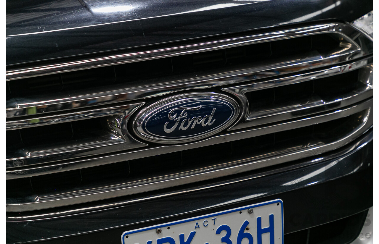 8/2015 Ford Everest Titanium (4x4) UA 4d Wagon Black Mica Turbo Diesel 3.2L - 7 Seater