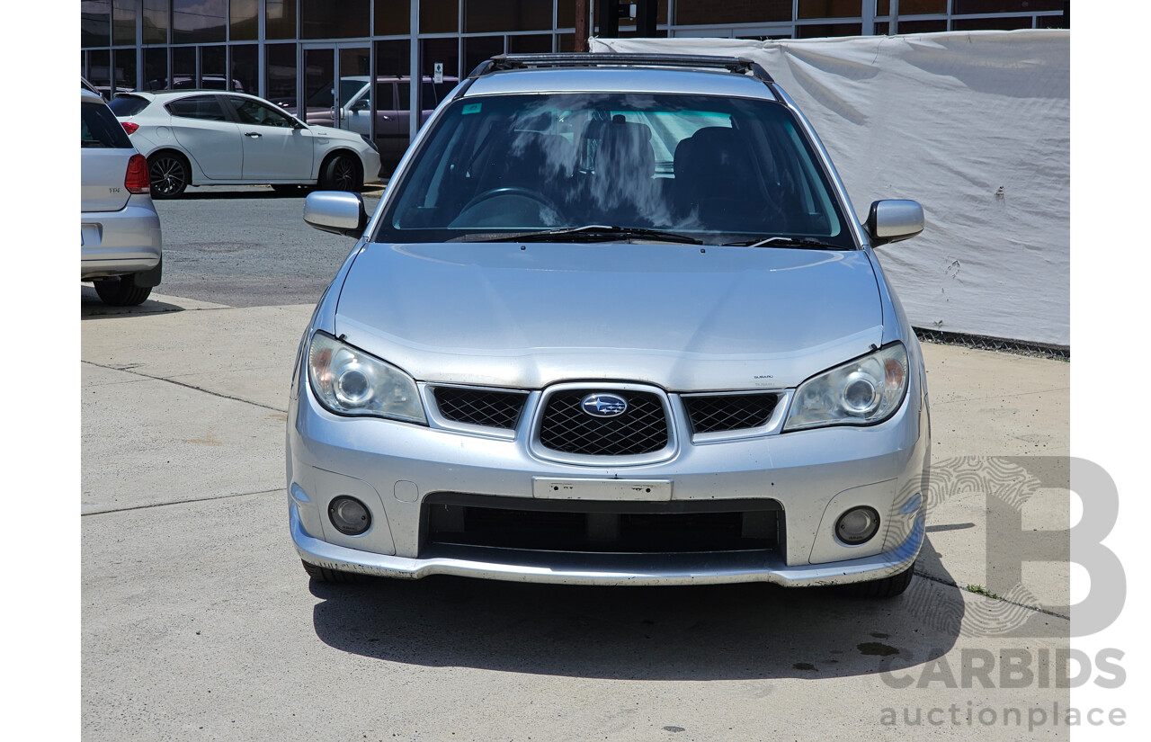 10/2006 Subaru Impreza RV (awd) MY07 5d Hatchback Silver 2.0L