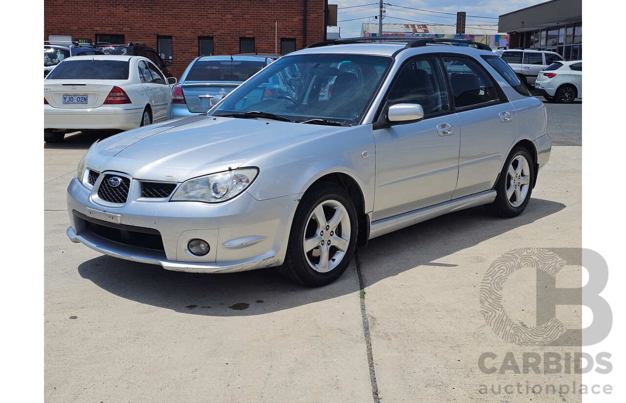 10/2006 Subaru Impreza RV (awd) MY07 5d Hatchback Silver 2.0L