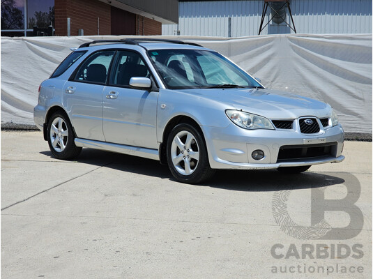 10/2006 Subaru Impreza RV (awd) MY07 5d Hatchback Silver 2.0L