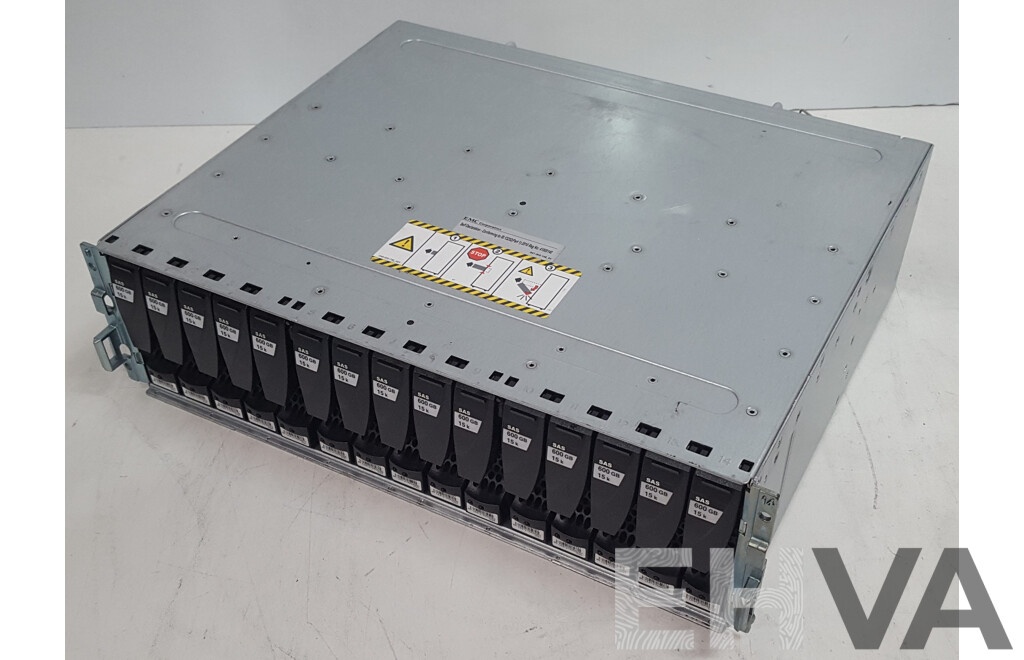 EMC (KTN-STL3) 15-Bay Hard Drive Array w/ 9TB of Total Storage