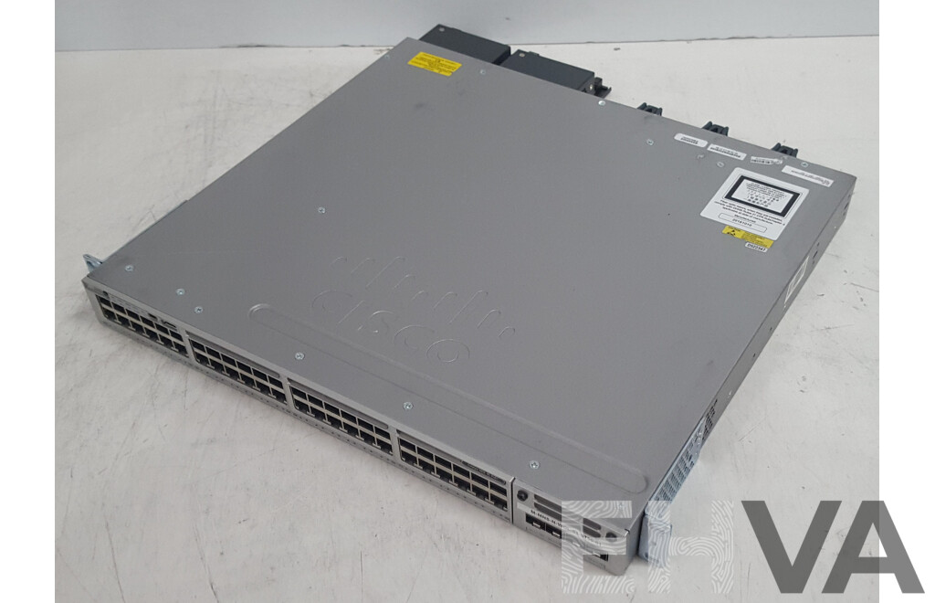 Cisco (WS-C3850-48P-L) Catalyst 3850 48 PoE+ 48-Port Gigabit Switch