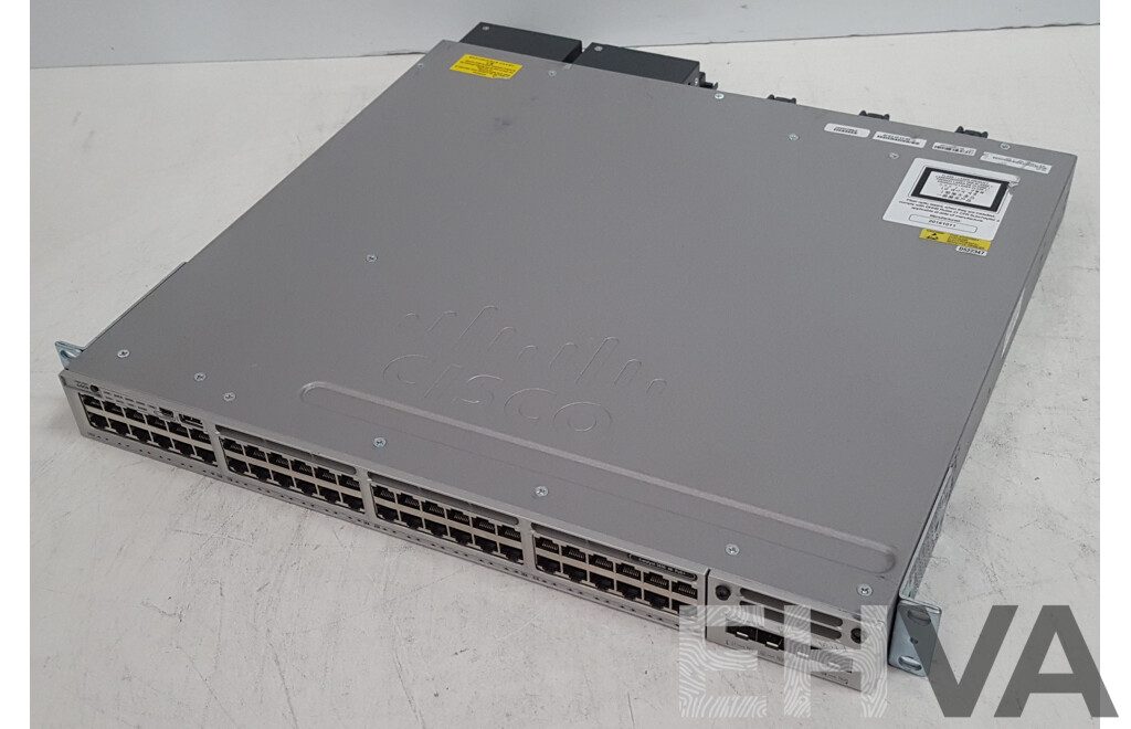 Cisco (WS-C3850-48P-L) Catalyst 3850 48 PoE+ 48-Port Gigabit Switch