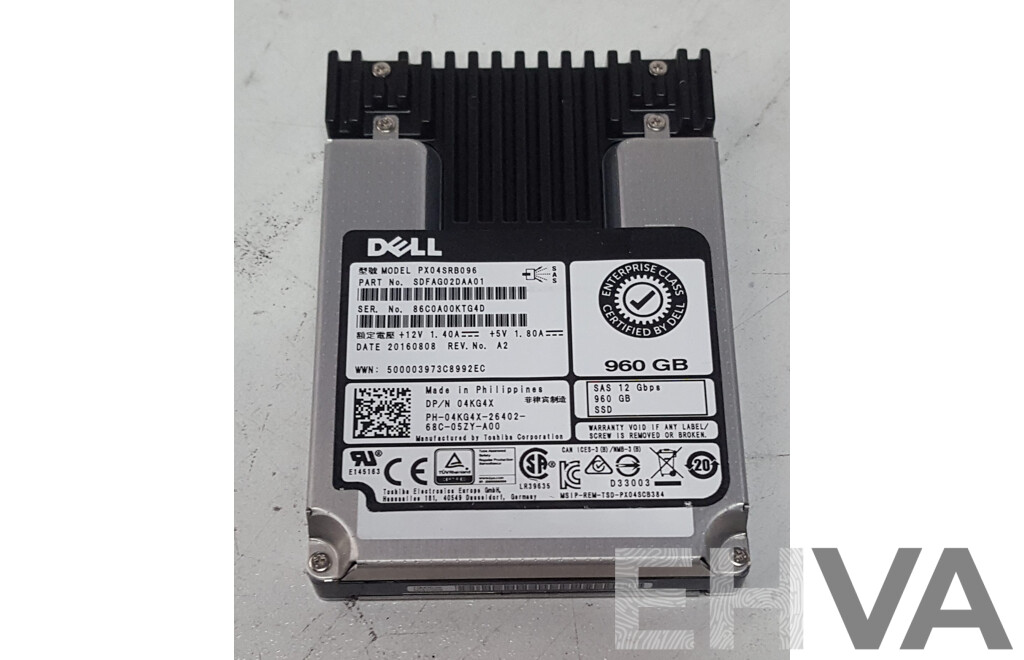 Dell 960GB SAS 12Gbps 2.5-Inch Solid State Drive