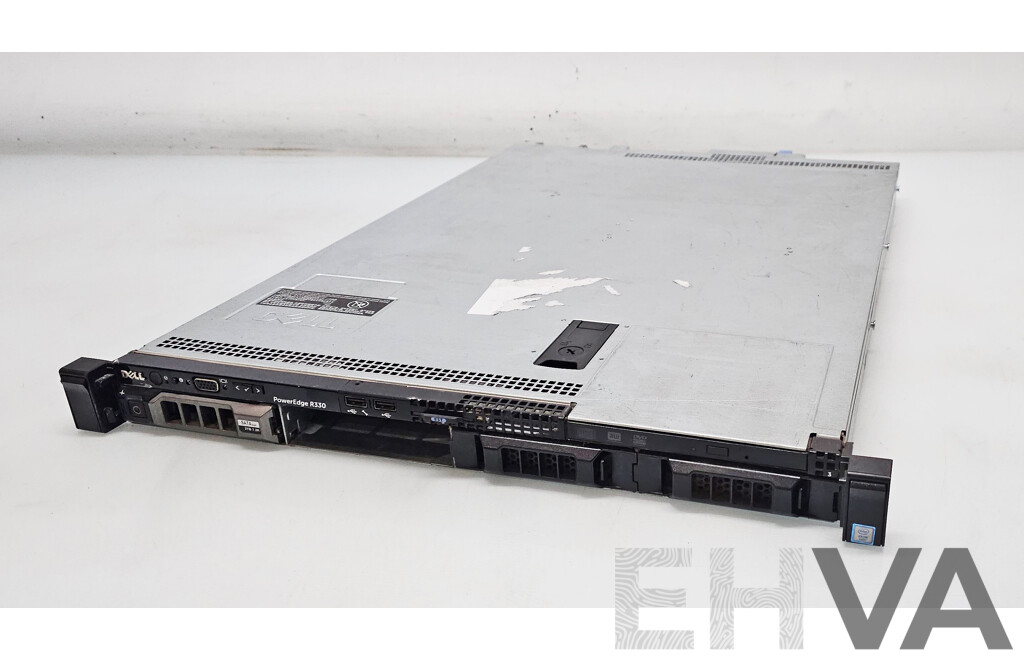 Dell EMC PowerEdge R330 Intel Xeon (E3-1220 V5) 3.00GHz-3.50GHz 4-Core CPU 1RU Server W/ 16GB DDR4