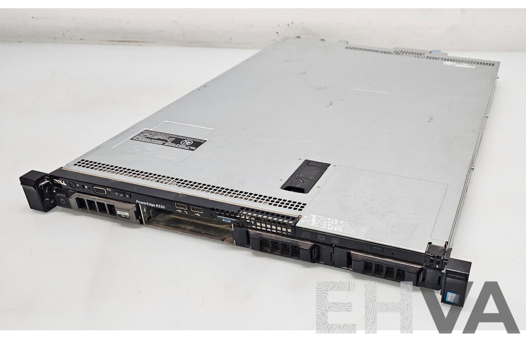 Dell EMC PowerEdge R330 Intel Xeon (E3-1220 V5) 3.00GHz-3.50GHz 4-Core CPU 1RU Server W/ 16GB DDR4