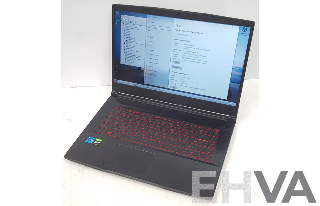 MSI GF63 Thin (11SC) 11th Gen Intel Core i5 (11400H) 2.70GHz-4.50GHz 6-Core CPU 15.6-Inch Gaming Laptop w/ NVIDIA GeForce GTX 1650