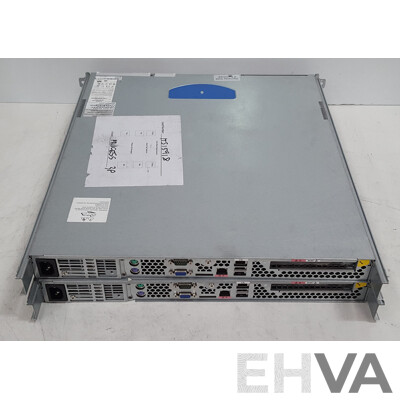 EMC (SR1530SH) Intel Celeron 2.00GHz CPU Server w/ 2GB RAM - Lot of Two