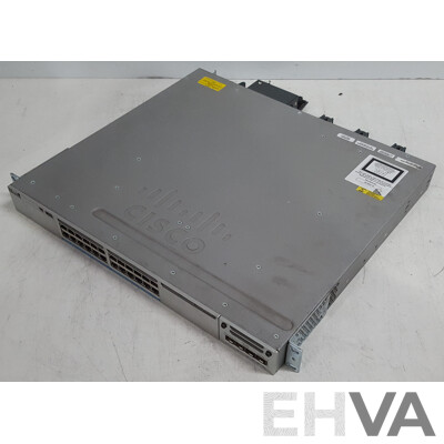 Cisco (WS-C3850-24XUL) Catalyst 3850-24X UPoE 24-Port 10Gigabit Ethernet Switch