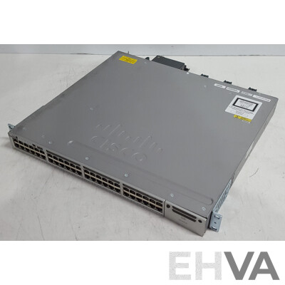 Cisco (WS-C3850-48P-L) Catalyst 3850 48 PoE+ 48-Port Gigabit Switch