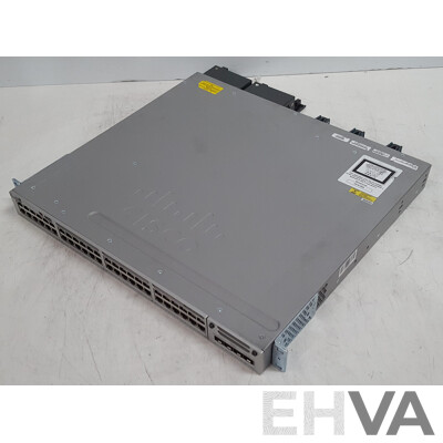 Cisco (WS-C3850-48P-L) Catalyst 3850 48 PoE+ 48-Port Gigabit Switch