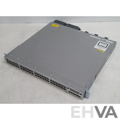 Cisco (WS-C3850-48P-L) Catalyst 3850 48 PoE+ 48-Port Gigabit Switch