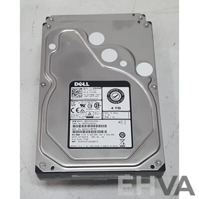 Dell 4TB SAS 7.2K 3.5-Inch Hard Drive - Lot of Two