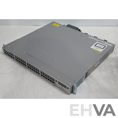 Cisco (WS-C3850-48P-L) Catalyst 3850 48 PoE+ 48-Port Gigabit Switch