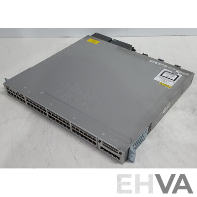 Cisco (WS-C3850-48P-L) Catalyst 3850 48 PoE+ 48-Port Gigabit Switch
