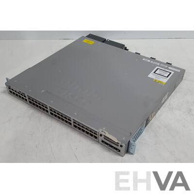 Cisco (WS-C3850-48P-L) Catalyst 3850 48 PoE+ 48-Port Gigabit Switch