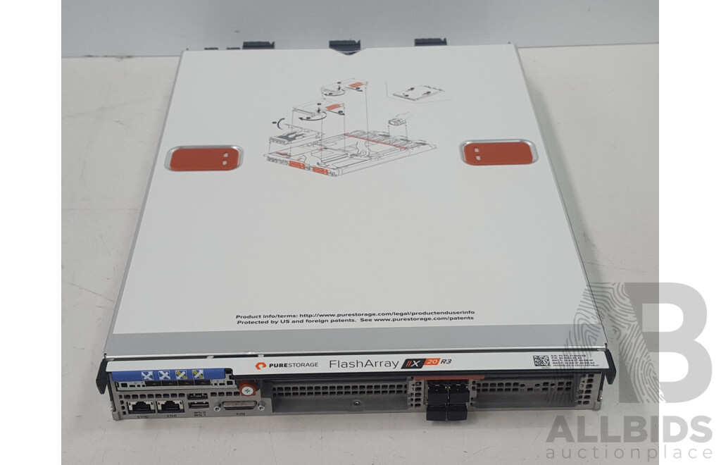 PureStorage FlashArray //X20 R3 Storage Array w/ 192GB DDR4